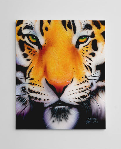 Tiger Painting Canvas Print - "Bengal Tiger" by Jason Fetko